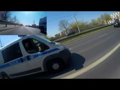 reddin - Policja, rowerzysta na buspasie i chodnik, który jest ścieżką. Czyli co powo...