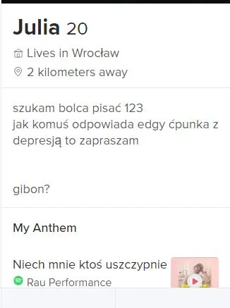 e.....4 - no niezle
#wroclaw #przegryw #tinder #logikarozowychpaskow