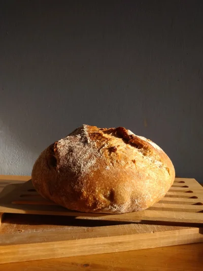 errabunda - Wyciągnęłam chleb z piekarnika i tak z nim siedzę i patrzę jak stygnie. 
...