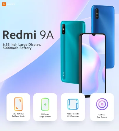GearBestPolska - == ➡️ Xiaomi Redmi 9A za 386,10 zł ⬅️ ==

LINK Redmi 9A to świetny...
