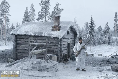 myrmekochoria - Scena z wojny kontynuacyjnej Märkäjärvi, 7 lutego 1940 roku. 

#sta...