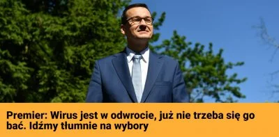 Thon - > Premier Mateusz Morawiecki namawiał do uczestnictwa w drugiej turze wyborów ...