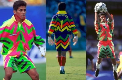 michnick88 - @portomaszborewicz: I oczywiście Jorge Campos, stroje nie do podrobienia