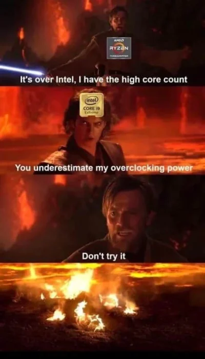 BArtus - AMD has the higher ground...