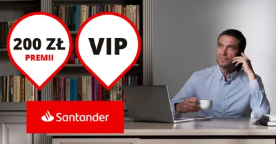 JakDorobic_com - Konto Select w Santander Bank Polska dla mirków-VIPów z 200 zł premi...