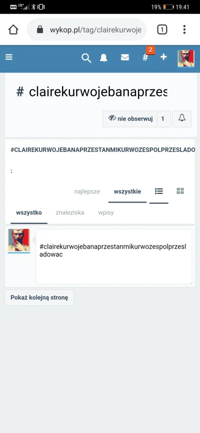 Raa_V - @milosz1204 szanuję nowy tag do obserwowania.