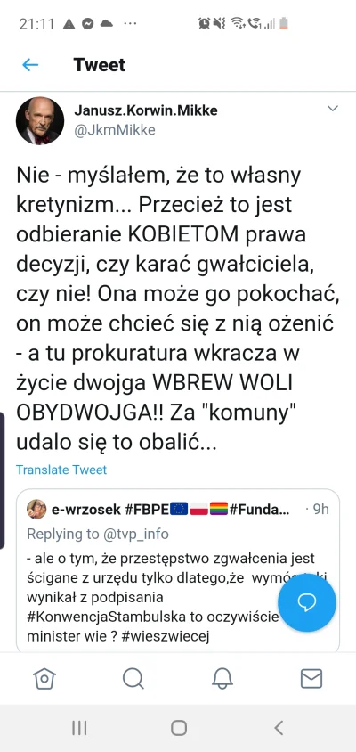 k.....9 - Nie to, żebym szczególnie popierał ten wpis Korwina, ale jak to jest, że ja...