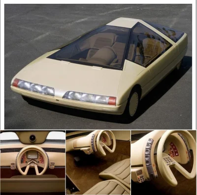 czlowiekzlisciemnaglowie - Citroën Karin był samochodem koncepcyjnym zaprezentowanym ...