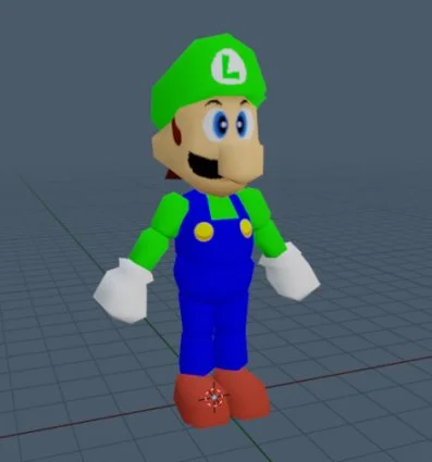 NieR - @NieR: Odtworzony Luigi