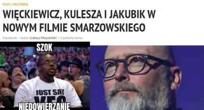 ylacTendoman554 - Smarzowski znowu robi film z Więckiewiczem Jakubikiem i Kuleszą, cz...