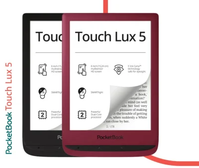 Cyfranek - PocketBook zaprezentował kolejną tegoroczną premierę. PocketBook Touch Lux...