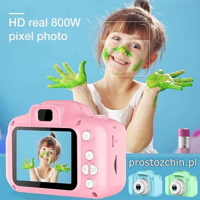 Prostozchin - >> Aparat cyfrowy dla dzieci robiący zdjęcia << ~35 zł.

Fajna zabawk...