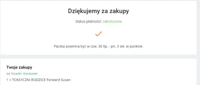 epigraf - @nicari: dziękuję za miłe słowa, książka już do mnie jedzie :)