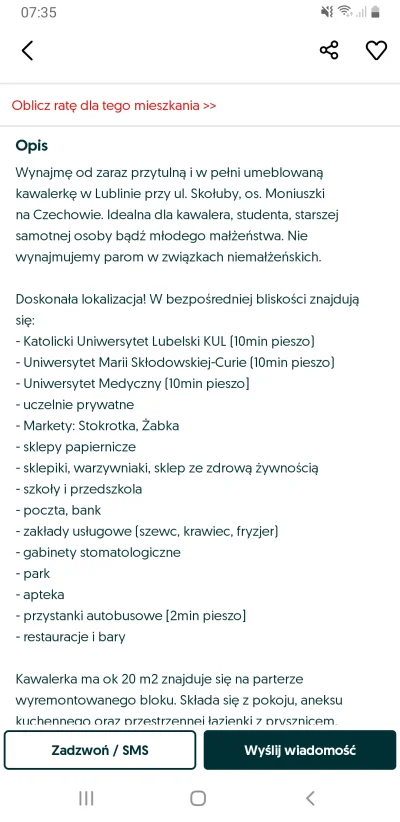 n3sta - "nie wynajmujemy parom w związkach niemałżeńskich" xD

Co ten #lublin xD