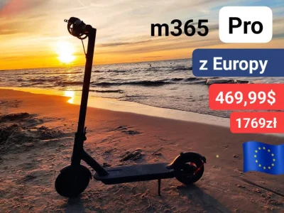 sebekss - Tylko 469.99$ (1769zł) za hulajnogę elektryczną Xiaomi m365 PRO z Europy❗
...