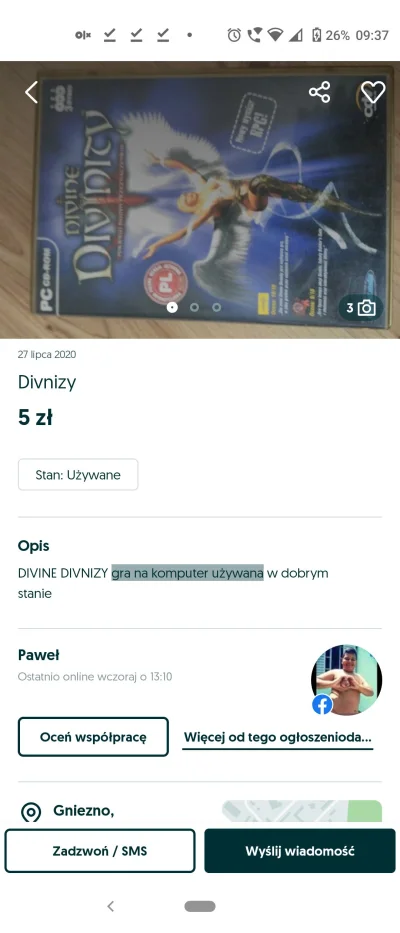 harnasiek - #gry #olx
A wy jak tam? Graliście już w Divine Divnizy?