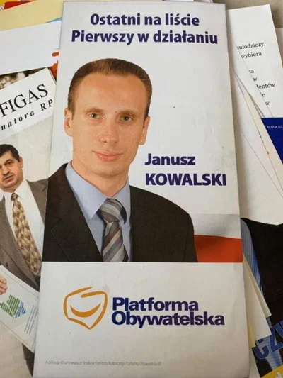 witulo - Czy to Janusz Kowalski z PO? A nie, czekaj...

Wyjątkowa miernota.