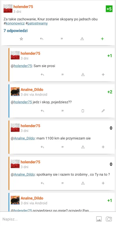 Analne_Dildo - @holender75 a co Ty myślisz, że ja to 100km? Ja jestem z drugiego końc...