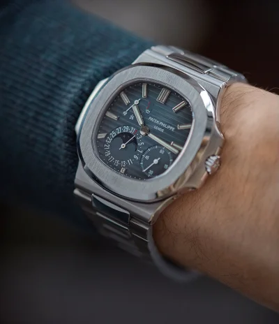 wjtk123 - Patek Philippe Nautilius jest obecnie najbardziej pożądanym zegarkiem świat...
