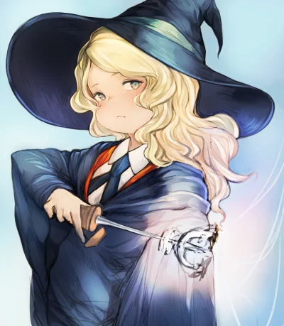 LlamaRzr - #randomanimeshit #littlewitchacademia #dianacavendish #blushedface #school...