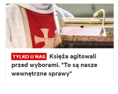 spere - Zapytaliśmy kurie, jak zareagowały na agitujących księży. "Nie będę panu taki...