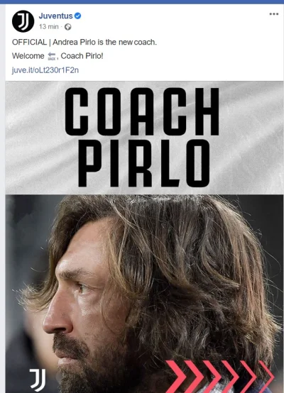 MikroSzklanka - OFICJALNIE: Andrea Pirlo trenerem Juventusu 

#juventus #seriea 

...
