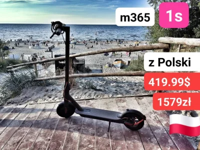 sebekss - Tylko 419.99$ (1579zł) za najnowszą hulajnogę Xiaomi m365 1S z Polski❗
➡️ ...