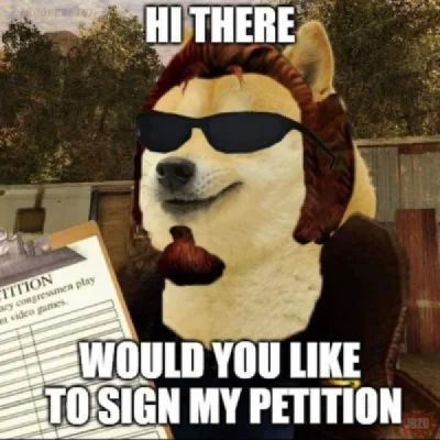 Michal0173 - Dzień dobry, czy zechcesz podpisać petycję?