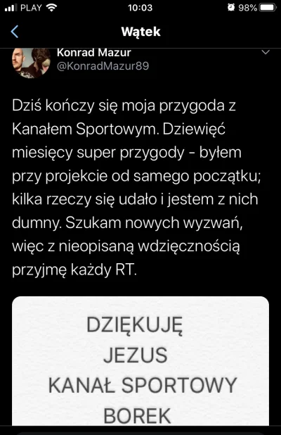 Dementia_Praecox - #kanalsportowy 
Realizator już #!$%@? xD