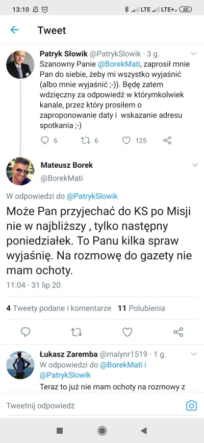 andrzejek1989 - Potężny Mati, nie ma ochoty udzielić wywiadu potężnemu Słowikowi #kan...