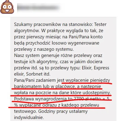 p.....n - Znowu jakaś pralnia szuka słupów do swojego misternego procederu, niby znan...