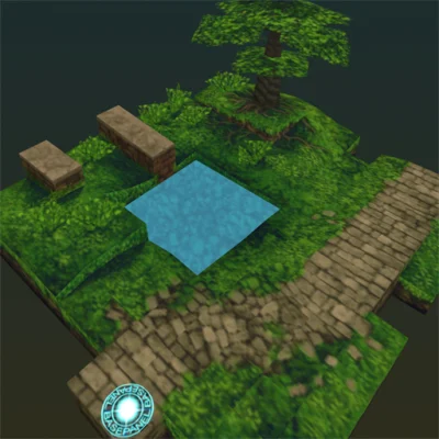s.....e - Model 3D kolejnej mapy z gry: Disgaea 2
#blender #nipponichi #disgaea #gam...