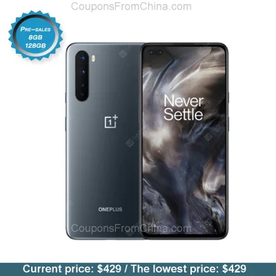 n____S - Oneplus Nord 8/128GB Global - Gearbest 
Kod rabatowy to : J50B46963EDEB000
...