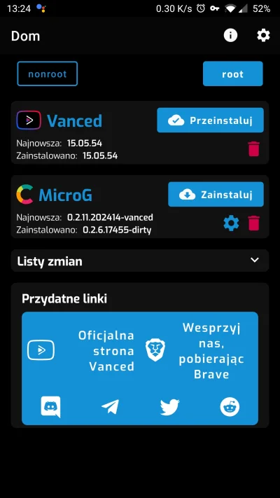 matti05 - @kopawdupeswiniom: https://vanced.app/ stąd pobrałeś?