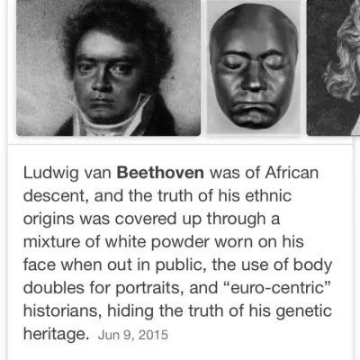 dr3vil - @Amadeo: Podobno Beethoven był czarną lesbijką, więc może Mozart też. ( ͡° ͜...