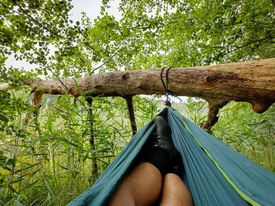 KHOT - Można hamakować w wielkim mieście? Można. Wielkopolski Park Narodowy 10km rowe...