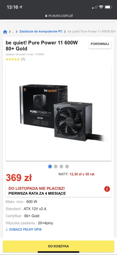 MZ23 - Co wykopki sądzą o tym zasilaczu? Uciągnie RX5700xt + Ryzen 5 3600 bezproblemo...