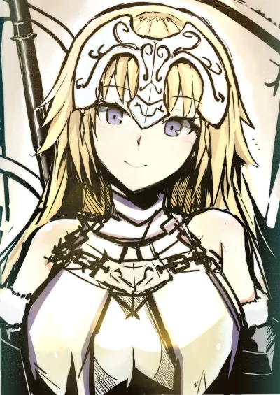 LlamaRzr - #randomanimeshit #fate #fategrandorder #fateapocrypha #ruler #jeannedarc #...