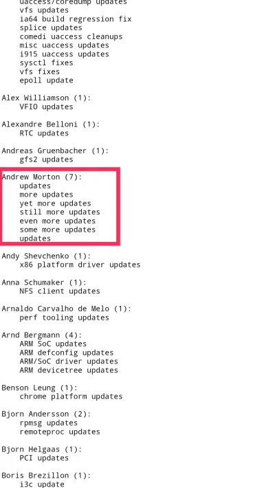 q.....n - Changelog Linuxa 5.8

Dobrze wiedzieć, że ciągle robił różne aktualizacje...