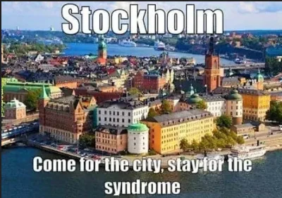 trzeci - #sztokholm #szwecja #humorobrazkowy