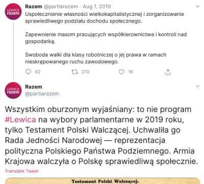 tpap - @Probz: co roku wrzucają też fragmenty Testamentu Polski Walczącej, na co są r...