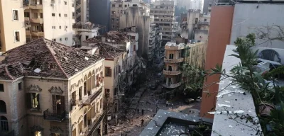 60groszyzawpis - Ludzie twierdzą, że zniszczenia od fali uderzeniowej po eksplozji w ...