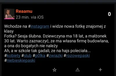 Medyc - @Reaamu 
Chłop pewnie głupi nie jest skoro ma firmę, poleciał na młodą dupę (...