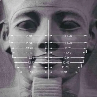 HeruMerenbast - Symetria pomnika Ramzesa II (1304 p.n.e. - 1214 p.n.e.) w świątyni w ...