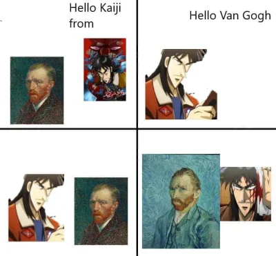 s.....a - #randomanimeshit #kaiji #itou #vangogh