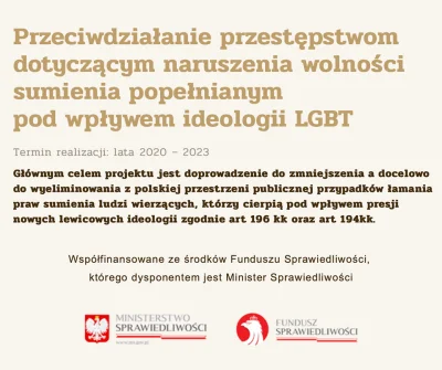 Majk_ - Ministerstwo Sprawiedliwości finansuje nagonkę na społeczność LGBT 

Projek...