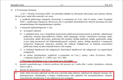 wojna - Niech skasują od razu Rozporządzenie Rady Ministrów z dnia 15.04.20r XD