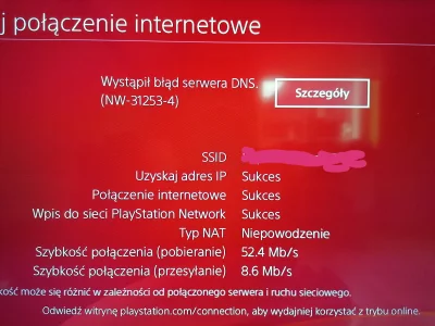 Arcymag_Pozytyw - #ps4 Mireczki, mam problem z połączeniem z serwerem DNS od pewnego ...