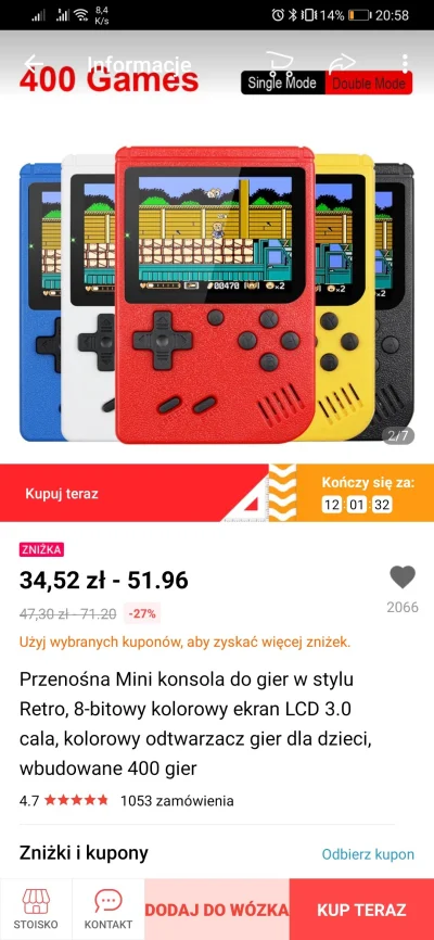 openordie - Jaką retro konsolkę NES od Chińczyków warto kupić?
Najlepiej żeby miała o...