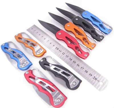 cebula_online - W Aliexpress
LINK - Składany nóż Fold Pare peel Pocket Carabiner Kni...
